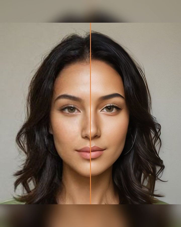 Before / after — same frame — stage 2